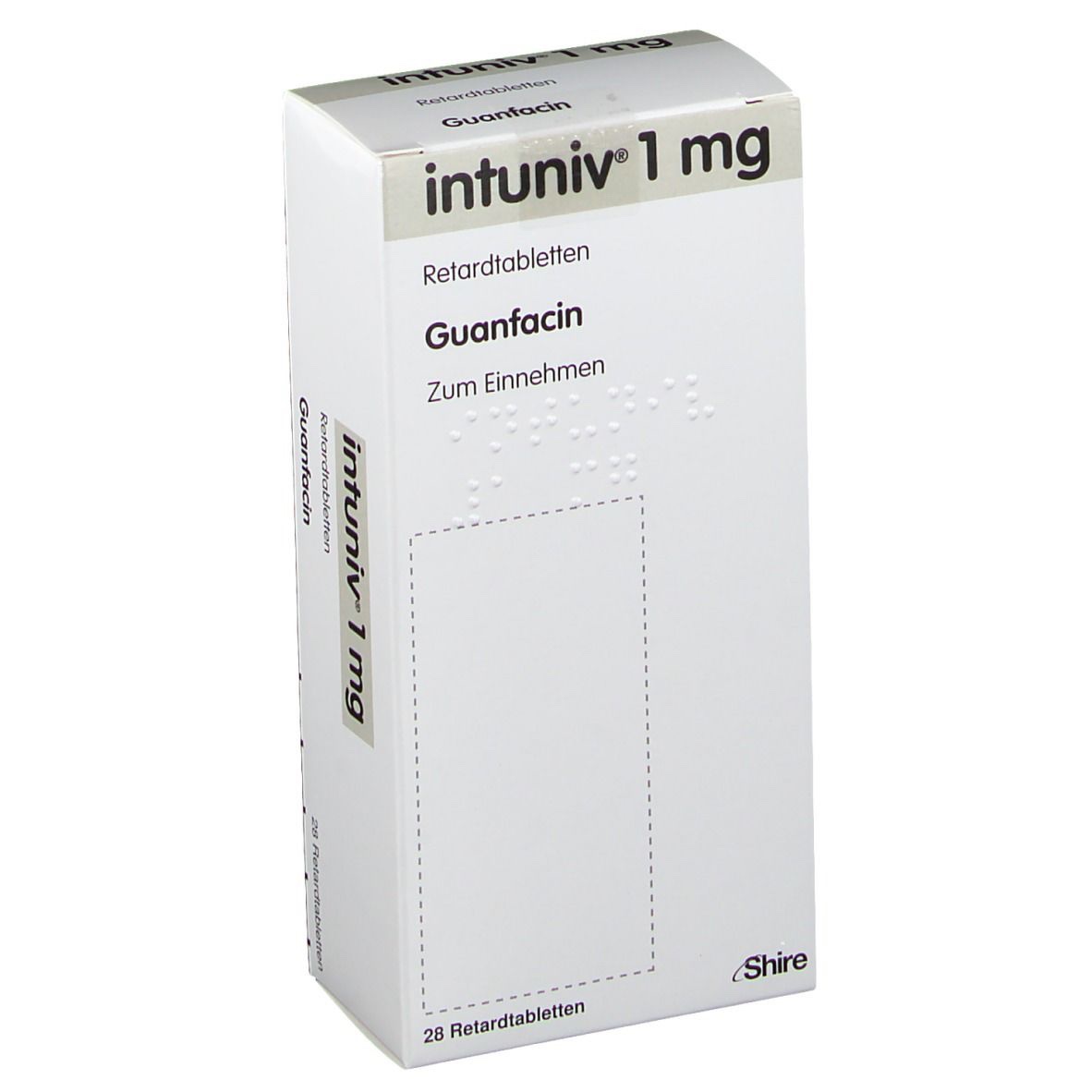 INTUNIV 1 MG 28 TABS - International Pharmacy Online